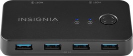 Insignia- 4-Port USB 3.0 Hub - Black - £36.95 GBP