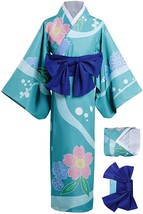 ZYHCOS Cosplay Costume Halloween Party Fancy Kimono Long Robe Uniform Dress Set  - £46.72 GBP