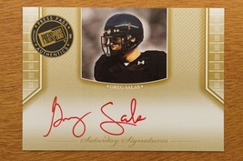 2011 Press Pass Legends Saturday Signatures Greg Salas SS-GS Rookie Auto RC - £6.19 GBP