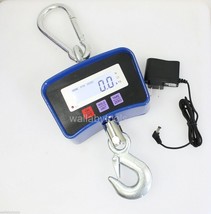 New Heavy Duty Al Scale Portable Hanging Electronic Crane Lcd Steel Hooks - £77.17 GBP