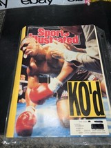 SPORTS ILLUSTRATED Feb.19,1990-MIKE TYSON KO&#39;D By Buster Douglas! Preowned - £4.72 GBP