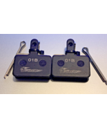 JEDERLO 01B 1 PAIR BRAKE PADS FOR AURIGA COMPA HYD RST D-POWER MECH - $242.71 MXN