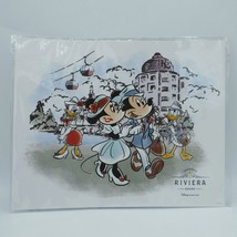Disney Official Lithograph for Riviera Resort 10X8&quot; New Vacation resort ... - €6,73 EUR