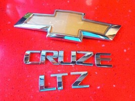 Chevy Cruze LTZ  2011-2015 Gold Rear Bowtie Emblem Set US Shipping! - $22.49