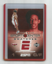 Josh Childress (Atlanta) 2005-06 Upper Deck Espn Sportscenter Swatches #SCS-JC - $6.79