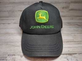 John Deere Moodie Implement Co Belgrade Montana Snapback Hat Cap Black - £4.70 GBP