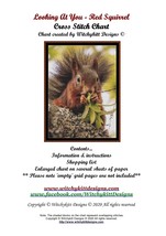 Looking At You - Red Squirrel ~~ Cross Stitch Pattern - £12.62 GBP