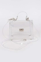 New Transparent Single Handle Clutch - $47.25