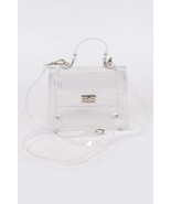 New Transparent Single Handle Clutch - $47.25
