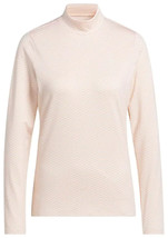 adidas Women&#39;s Beyond 2-Tone Mesh Long Sleeve Golf Shirt Stretchy Size M... - $29.99