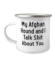 Afghan Hound Dog Gifts For Dog Lovers, My Afghan Hound and I Talk Shit About You - £15.32 GBP