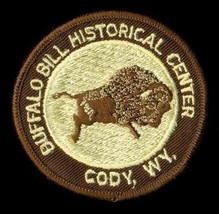 Vintage Souvenir Embroidery Patch Buffalo Bill Historical Center Cody Wy... - $9.89