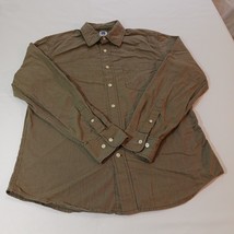 Gap RN#54023 Men&#39;s Brown Cotton Button Up Long Sleeve Shirt Size Medium - €8,95 EUR