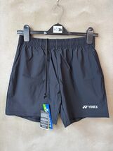 YONEX 24S/S Men's Badminton Woven Shorts Sports Pants Black [US:XS/95] 2... - $44.01