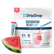 Dripdrop Hydration - Zero Sugar Electrolyte Powder Packets Keto - Watermelon - 3 - £47.37 GBP