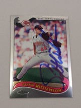 Scott Williamson Cincinnati Reds 2002 Topps Chrome Autograph Card #103 READ DESC - $4.94