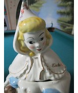 METLOX Cookie Jar Cinderella- Vintage Pottery 1950s[a*5] - $1,523.97 MXN