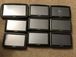 LOT OF 9 TOMTOM XXL START AUTOMOTIVE GPS RECEIVERS FOR REPAIR AS IS - $96.81