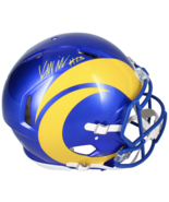 Kyren Williams Autographed (In Yellow) Rams Authentic Speed Helmet Beckett - $9,279.17 MXN
