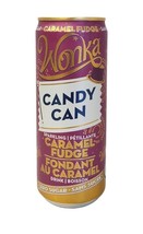 12 Cans Of Candy Can Wonka Edition Sparkling Caramel Fudge Drink 330ml Each - $57.09