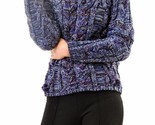 FOR LOVE &amp; LEMONS Damen Pullover Warm Langarm Stilvoll Elegant Blau Größe M - $52.09