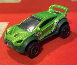 2012 Hot Wheels Terrain Trouncer green Car - £7.86 GBP