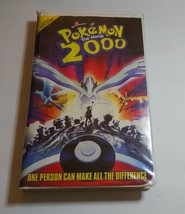 Pokemon the Movie 2000 VHS Pre-Owned Clamshell - £19.65 GBP