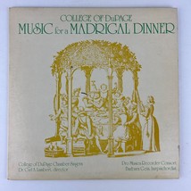College Of DuPage - Music For A Madrigal Dinner Vinyl LP Record Album SS-31977 - £11.60 GBP