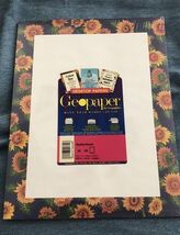 Geopaper by Geographics Sunflower 8.5 x 11-25 Sheets office New - $9.98