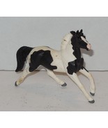 2004 safari ltd Pretend Play 4&quot; Horse Pinto Mustang PVC figure Hard Plastic - $21.02 CAD