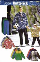 FATHER &amp; SON LOOSE TOP &amp; PANTS 1998 Butterick Pattern 5709 All Sizes Man... - £9.41 GBP