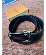 Louis Vuitton LV Ceinture Inventeur Leather Silver Damier Graphite 50/12... - $3,561.85 MXN