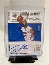 2021-22 &quot;Panini Contenders&quot; TAJ GIBSON #d 109/199 SP....Knicks (Autograph) - £12.62 GBP