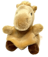 Aurora World Palm Pals Gallop Pony Soft Stuffed Animal 5 inches Brown - £7.98 GBP