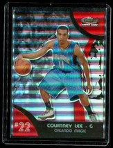 2007-08 Topps Finest Rookie Refractor Basketball Card #122 Courtney Lee Magic - £9.97 GBP