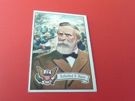 1956 Topps U.S. Presidents # 22 Rutherford B. Hayes Nm / Mint !! - £55.12 GBP