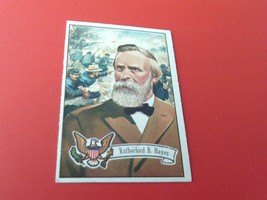 1956 Topps U.S. Presidents # 22 Rutherford B. Hayes Nm / Mint !! - £52.57 GBP