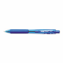 Pentel WOW! Retractable Ballpoint Pen 1mm Blue Barrel/Ink Dozen BK440C - £13.36 GBP