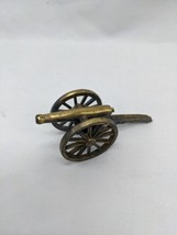 Vintage 1950s Old Fort Niagara Metal Artillery Miniature Figure - $26.73