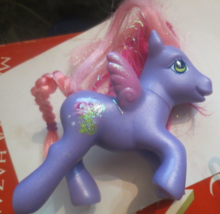 My Little Pony 2005 G3 Purple Pegasus Winged Horse Royal Rose - £6.13 GBP