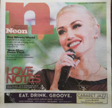 Gwen Stefani, Culture Club, Slipknot  @ NEON Las Vegas Magazine Aug 2016 - £1.53 GBP