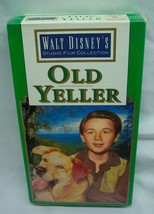 Walt Disney&#39;s Studios Film Collection OLD YELLER VHS VIDEO NEW - £12.78 GBP