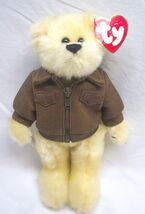 Vintage 1993 TY Attic Treasures BARON TEDDY BEAR 8" Stuffed ANIMAL Toy W... - $14.85