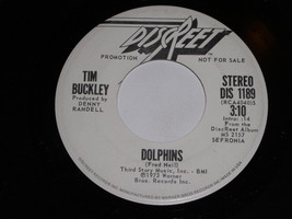 Tim Buckley Dolphins 45 Rpm Record Vintage Discreet Label Promotional - £19.90 GBP