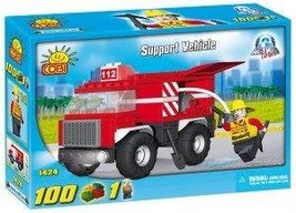 New! COBI Action Town Support Vehicle 100 Piece Building Block Set - $278.86 MXN