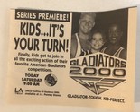 Gladiators 2000 Tv Guide Print Ad  TPA14 - £4.68 GBP