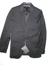 NWT Roberto Cavalli Blazer Jacket 14 Black Wool New Italy Designer Womens Beads  - £1,953.42 GBP