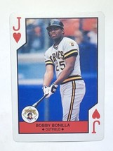 Bobby Bonilla 1990 MLB All Stars Playing Card Pittsburgh Pirates Baseball Card - £1.10 GBP