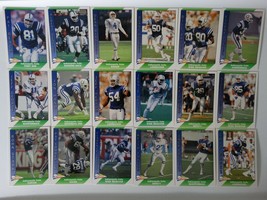 1991 Pacific Indianapolis Colts Team Set of 18 Football Cards - £2.39 GBP