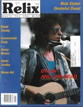 Vintage Relix Magazine 1989 Vol. 16 No. 1  -  Bob Dylan on the Cover - £7.86 GBP